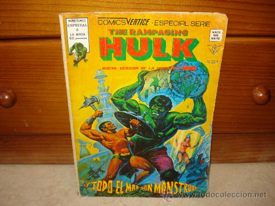 C&oacute;mics: VERTICE - THE RAMPAGING HULK N&ordm; 6 - Foto 1