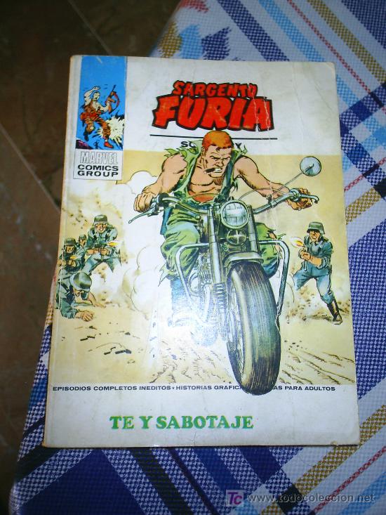 C&oacute;mics: M69 SARGENTO FURIA NUMERO 24 ED VERTICE - Foto 1