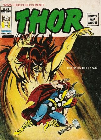 C&oacute;mics: Thor V&eacute;rtice Vol.2 N&ordm; 6 Conway / Buscema (1975) - Foto 1