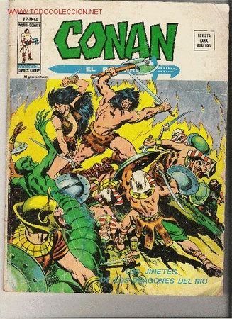C&oacute;mics: Conan V&eacute;rtice Vol. 2 n&ordm; 14 Thomas / Buscema (1976) - Foto 1