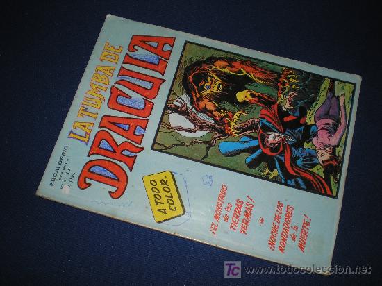 C&oacute;mics: ESCALOFRIO - LA TUMBA DE DRACULA VOL. 2 N&ordm; 7  - VERTICE 1981 - Foto 1