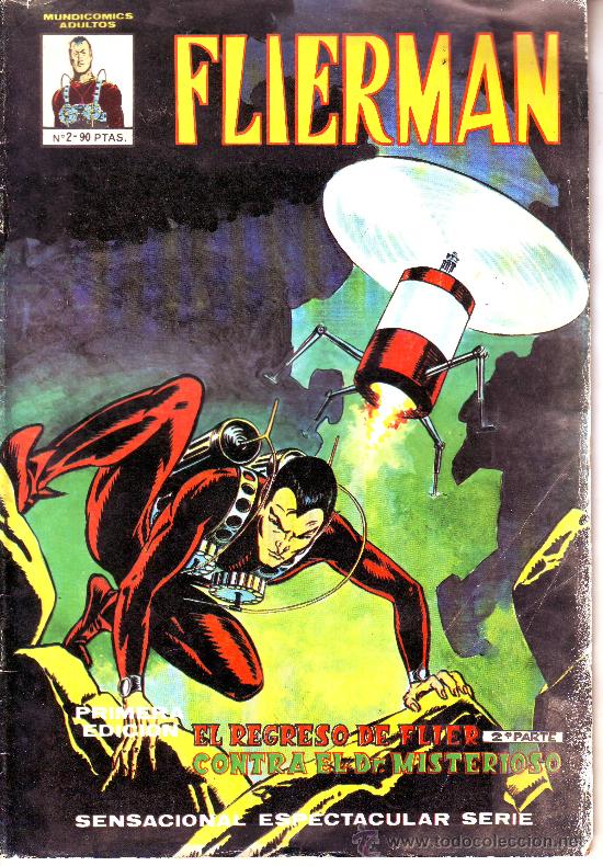 C&oacute;mics: FLIERMAN N&ordm; 2.MUNDICOMICS.EDICIONES VERTICE - Foto 1