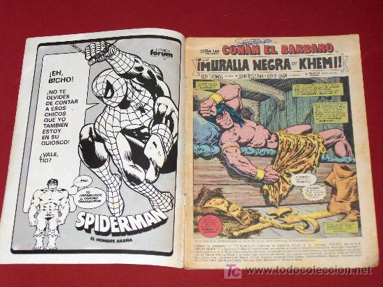 C&oacute;mics: LOTE CONAN-SPIDERMAN-MANDRAKE - Foto 3