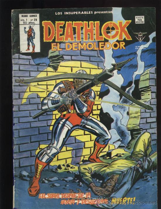 C&oacute;mics: DEATHLOK EL DEMOLEDOR V-1 N&ordm; 28 - Foto 1
