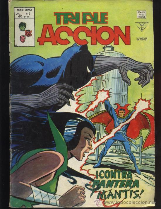 C&oacute;mics: TRIPLE ACCION V-1 N&ordm; 6 - Foto 1