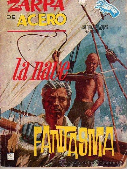 C&oacute;mics: ZARPA DE ACERO FORMATO GRAPA N&ordm; 18 EDITORIAL  VERTICE - Foto 1