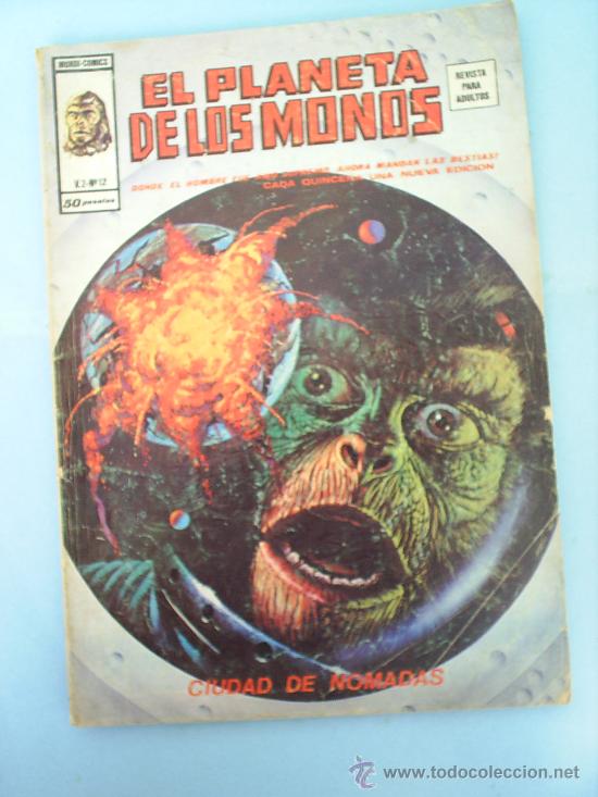 C&oacute;mics: EL PLANETA DE LOS SIMIOS-V.2--N. 12-1974--EDITORIAL VERTICE - Foto 1