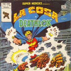 Cómics: SUPER HEROES PRESENTA: LA COSA Y DEATHLOK. VOLUMEN 2 NUMERO 120