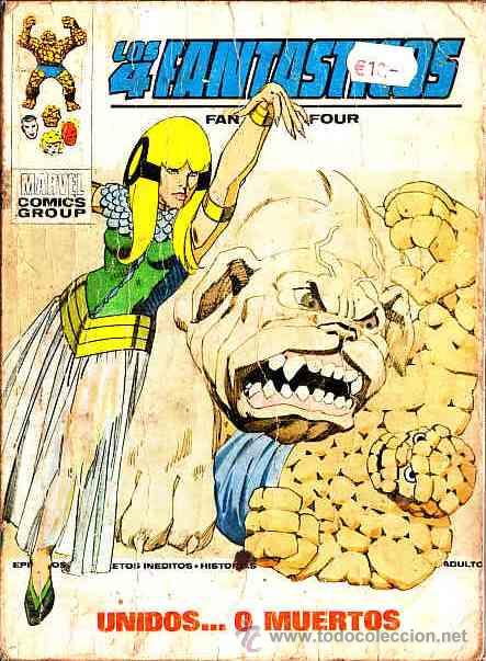 C&oacute;mics: COMIC EDICIONES VERTICE VOL.1 (TACO) LOS 4 FANTASTICOS N&ordm; 50 - Foto 1