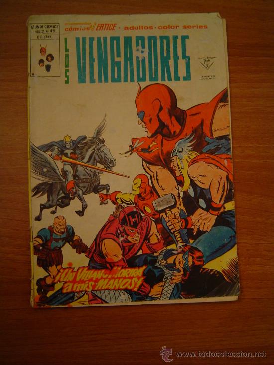 C&oacute;mics: LOS VENGADORES -VOLUMEN 2 .N&ordm; 49 - Foto 1