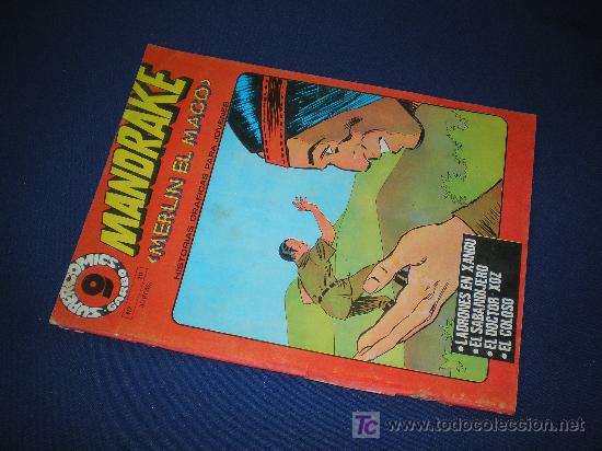 C&oacute;mics: MANDRAKE. MERLIN EL MAGO N&ordm; 20 - SUPER COMICS GARBO - Foto 1