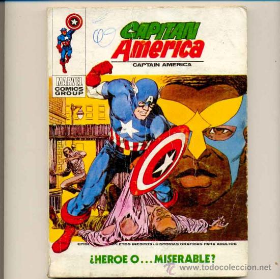 C&oacute;mics: HEROE O MISERABLE? CAPITAN AMERICA GASTOS DE ENVIO GRATIS ENRIQUE VERTICE - Foto 1