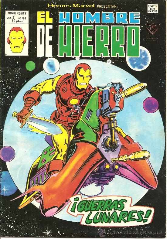 C&oacute;mics: HEROES MARVEL V.2 N&ordm; 64 EL HOMBRE DE HIERRO - Foto 1
