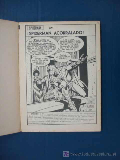 C&oacute;mics: N&ordm; 50. SPIDERMAN. SPIDERMAN, ACORRALADO. 128 P&Aacute;G. - Foto 2