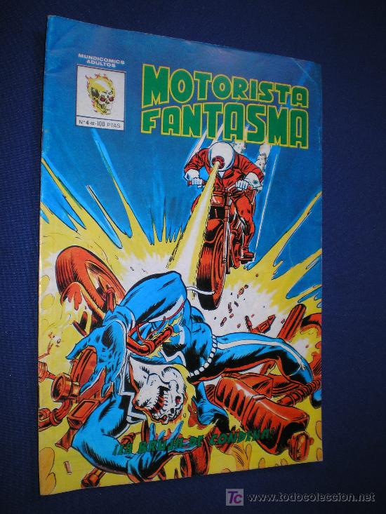 C&oacute;mics: MOTORISTA FANTASMA N&ordm; 4 - VERTICE 1981 - Foto 1
