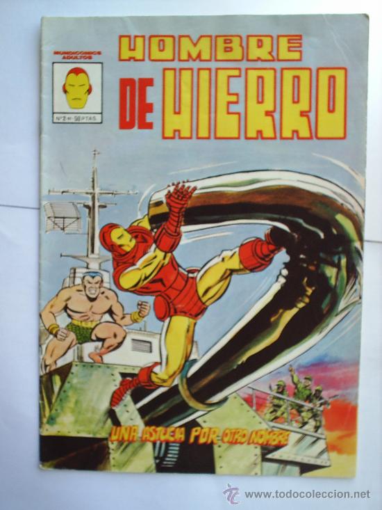C&oacute;mics: HOMBRE DE HIERRO -N.2--EDICION VERTICE - Foto 1