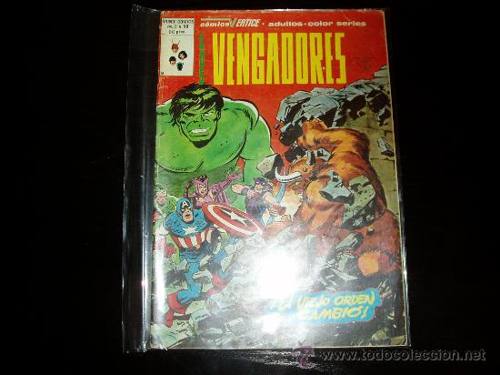C&oacute;mics: LOS VENGADORES    VOL 2. N&ordm; 50.     VERTICE - Foto 1