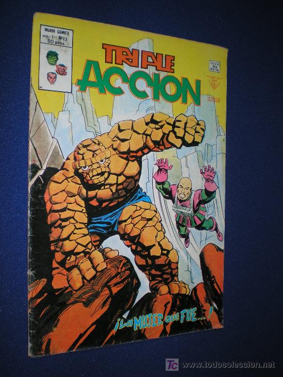 C&oacute;mics: TRIPLE ACCION VOL. 1. N&ordm; 13 - EDICIONES VERTICE 1979 - Foto 1