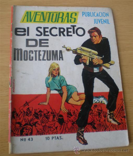 C&oacute;mics: EL SECRETO DE MOCTEZUNA .. n&ordm; 43 .. A&ntilde;o 1969 - Foto 1
