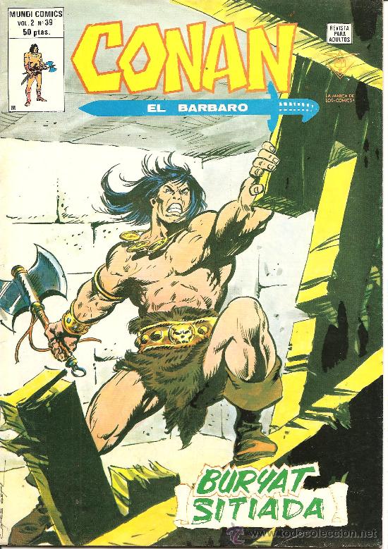 C&oacute;mics: CONAN EL BARBARO VOL 2 N&ordm; 39 - Foto 1