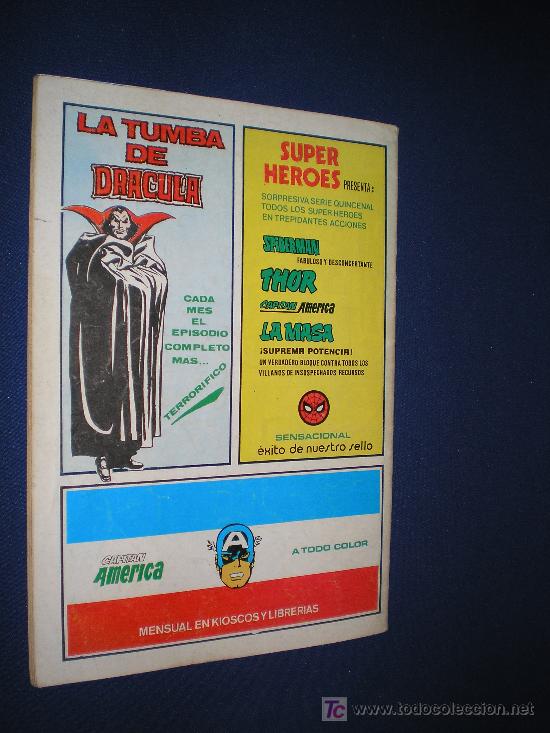 C&oacute;mics: LOS VENGADORES V.2. N&ordm; 45 - EDICIONES VERTICE 1980 - Foto 2