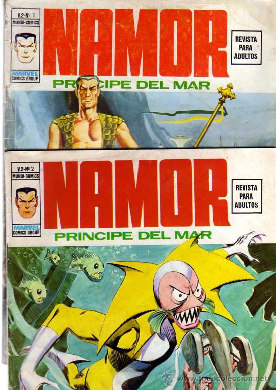 C&oacute;mics: Namor vertice v2 N&ordm; 1 y 2 - CJ29 - Foto 1