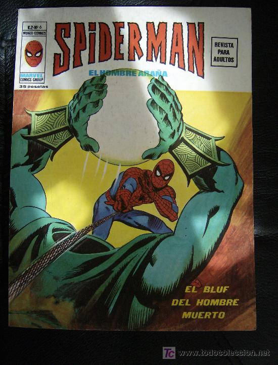 C&oacute;mics: Spiderman vol2 n&ordm; 6. V&eacute;rtice, 1974. . - Foto 1