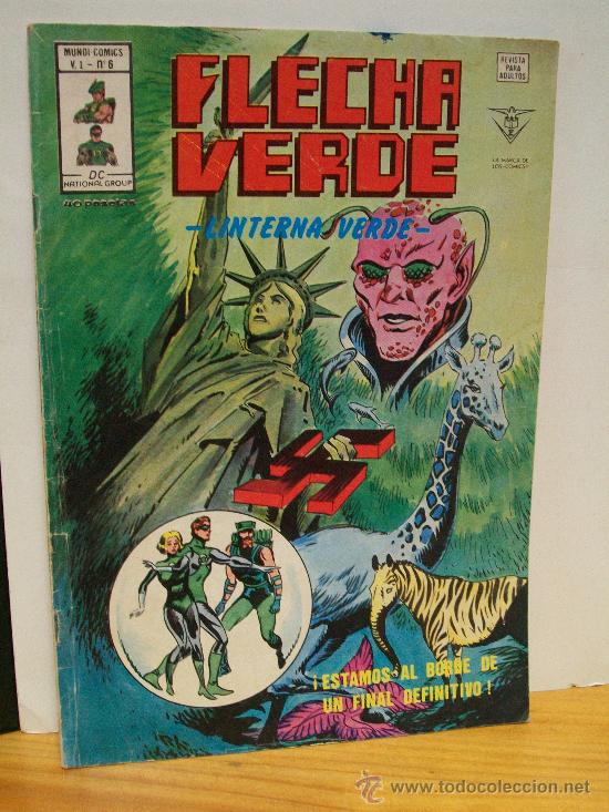 C&oacute;mics: FLECHA VERDE N&ordm; 6. 40 PTS. 1978 - Foto 1