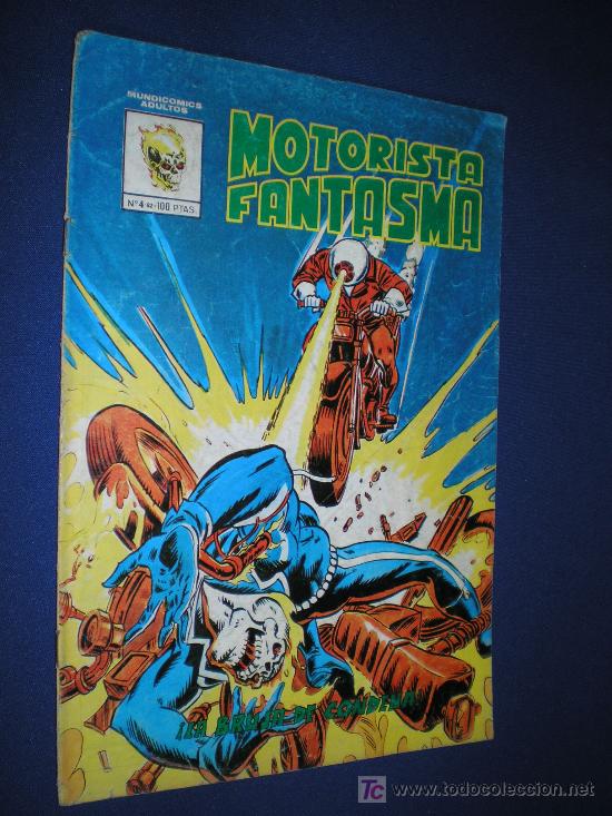 C&oacute;mics: MOTORISTA FANTASMA N&ordm; 4 - VERTICE 1981 - Foto 1