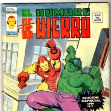 Cómics: VERTICE - EL HOMBRE DE HIERRO , EDICION ESPECIAL 1977, 68 PGS. MUY DIFICIL