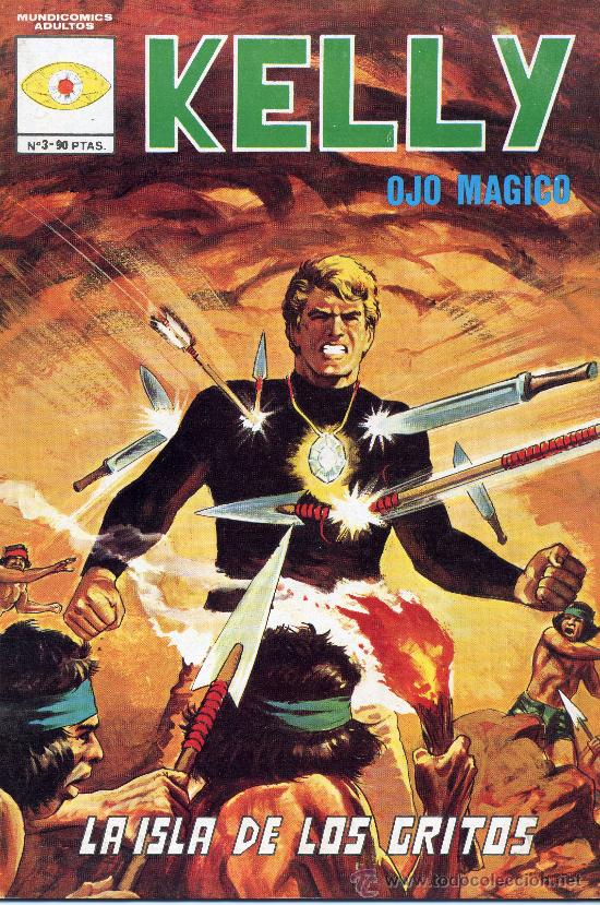 C&oacute;mics: Kelly ojo magico n&ordm;3 (Edit. Vertice, 1981) - Foto 1