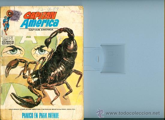 C&oacute;mics: Capit&aacute;n Am&eacute;rica. V&eacute;rtice. Vol. 1. N&uacute;m. 26. 1972. - Foto 1