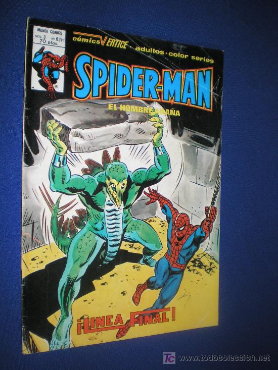 C&oacute;mics: SPIDERMAN VOL. 3. N&ordm; 63-H - VERTICE 1979 - Foto 1