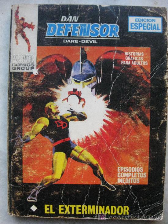 C&oacute;mics: DAN DEFENSOR N&ordm; 16 - EL EXTERMINADOR- 1971 - DARE-DEVIL - Foto 1