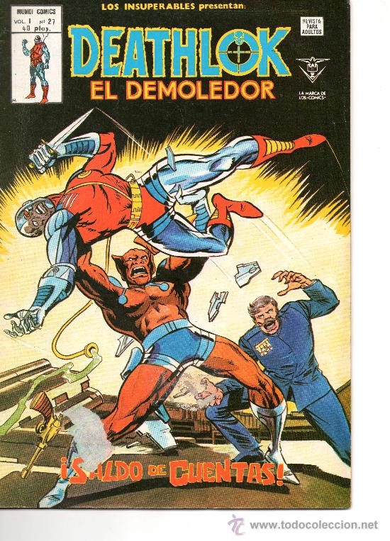 C&oacute;mics: LOS INSUPERABLES V.1 N&ordm; 27 DE VERTICE - Foto 1