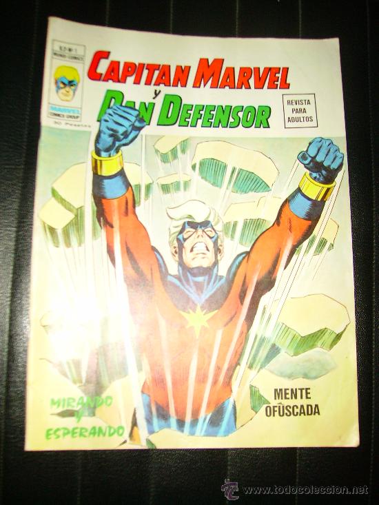 C&oacute;mics: Capitan Marvel y Dan Defensor V 2 VOL 2 N&ordm; 1 HEROES MARVEL - Foto 1