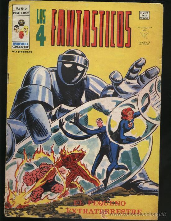 C&oacute;mics: V-3  LOS CUATRO FANTASTICOS N&ordm; 12 - Foto 1