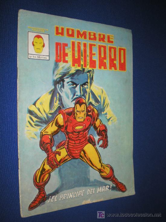 C&oacute;mics: HOMBRE DE HIERRO N&ordm; 1 - VERTICE 1981 - Foto 1