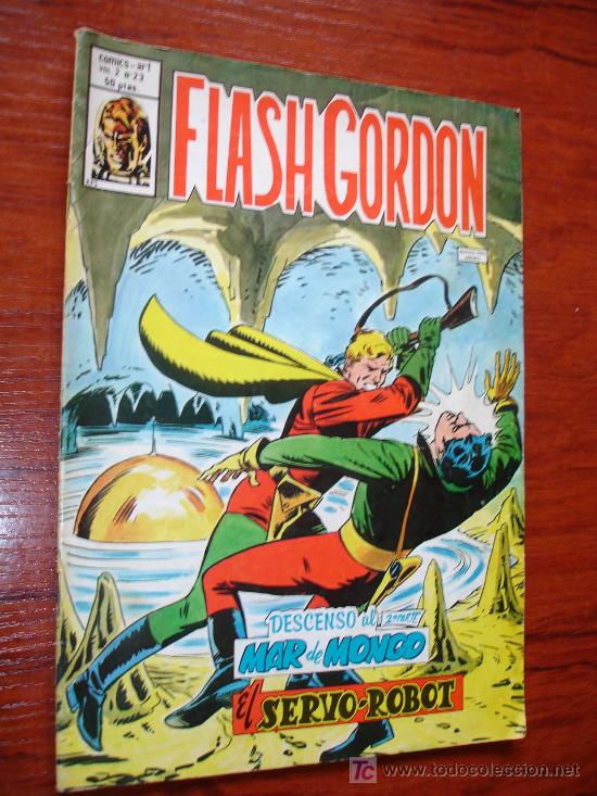 C&oacute;mics: FLASH GORDON N&ordm; 23 EDICIONES VERTICE 1980. - Foto 1
