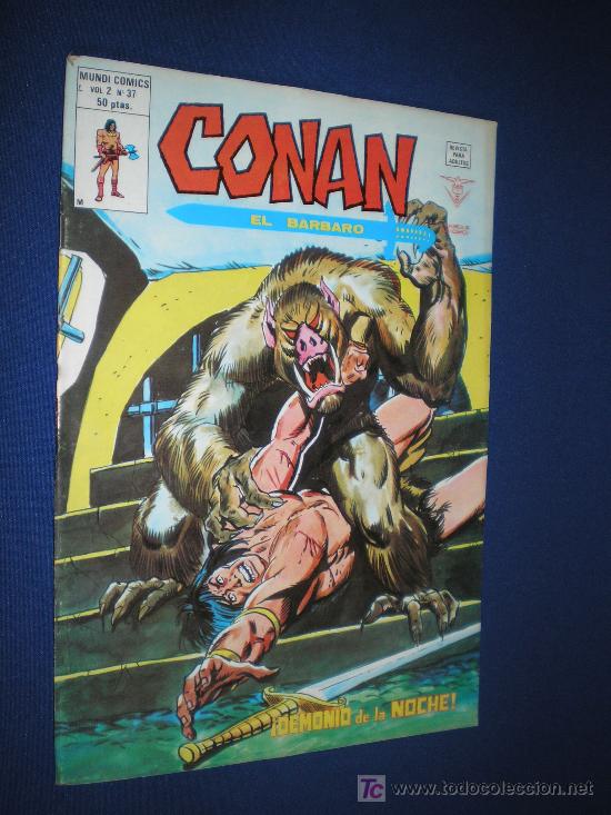 C&oacute;mics: CONAN EL BARBARO VOL.2 N&ordm; 37 - VERTICE - Foto 1