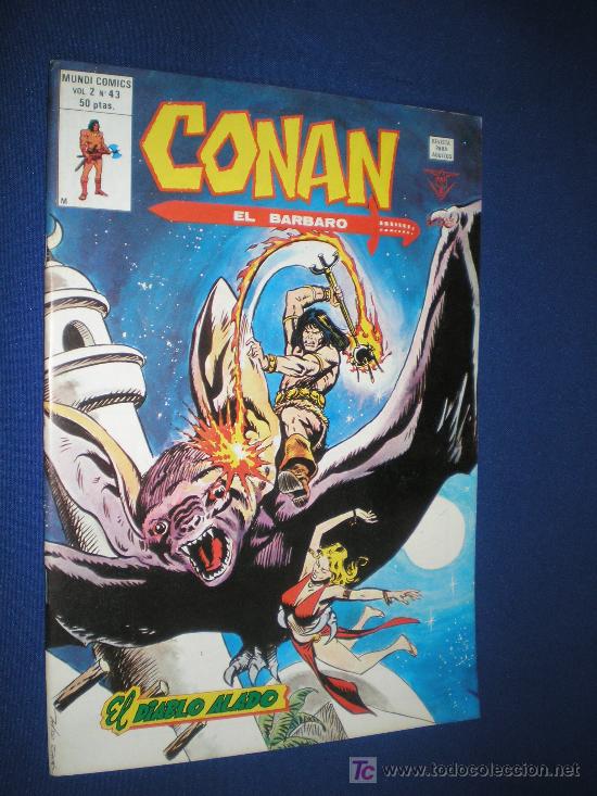 C&oacute;mics: CONAN EL BARBARO VOL.2 N&ordm; 43 - VERTICE - Foto 1