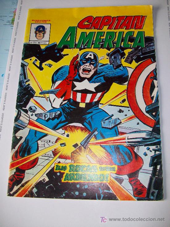 C&oacute;mics: Ediciones Vertice/  CAPITAN AMERICA, n&ordm;  3 - Foto 1