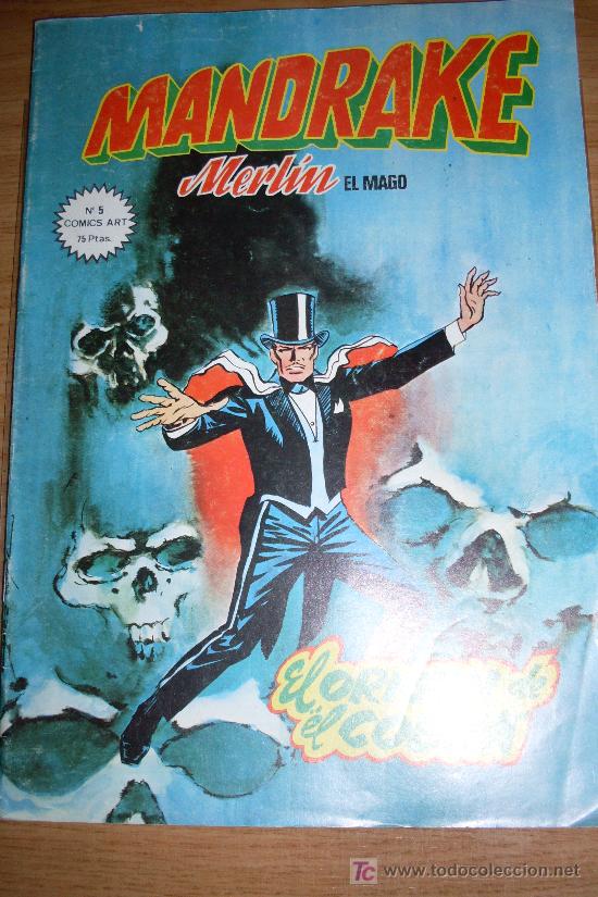 C&oacute;mics: MUNDI-COMICS MANDRAKE NUMERO 5 NORMAL ESTADO - Foto 1