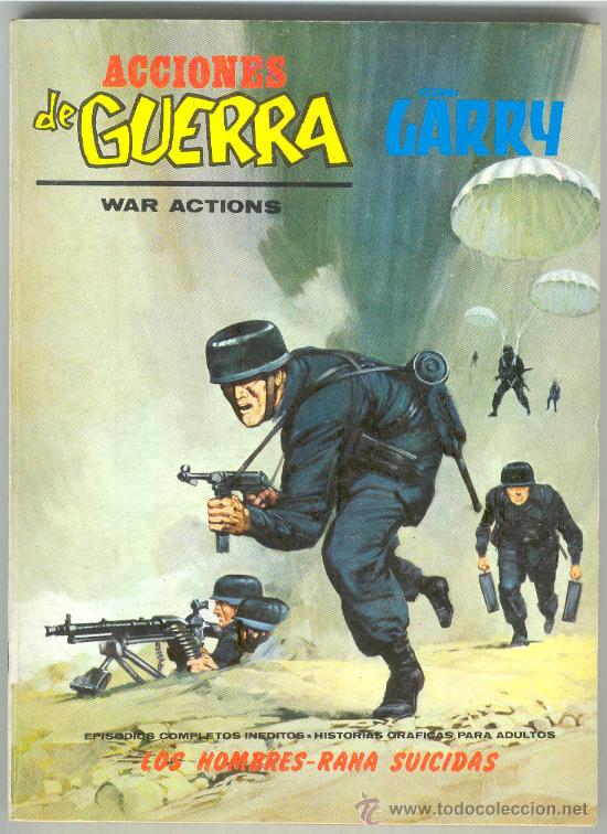 C&oacute;mics: (COM-1933)COMIC VERTICE ACCIONES DE GUERRA CON LARRY N&ordm;16-30 PTS. - Foto 1
