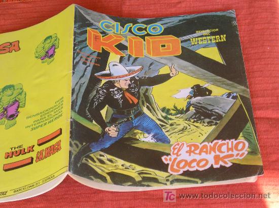 C&oacute;mics: **COMIC,---CISCO KID---(EL RANCHO LOCO K) EDICIONES VERTICE A&Ntilde;OS 80** - Foto 1