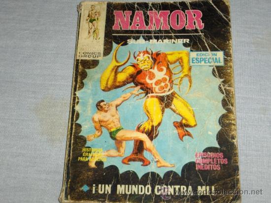 C&oacute;mics: V&Eacute;RTICE VOL. 1 NAMOR N&ordm; 5. 1971. 25 PTS. - Foto 1