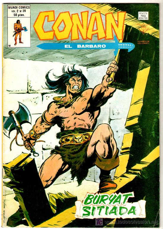 C&oacute;mics: CONAN EL B&Aacute;RBARO V-2 N&ordm; 39, EXCELENTE ESTADO - Foto 1