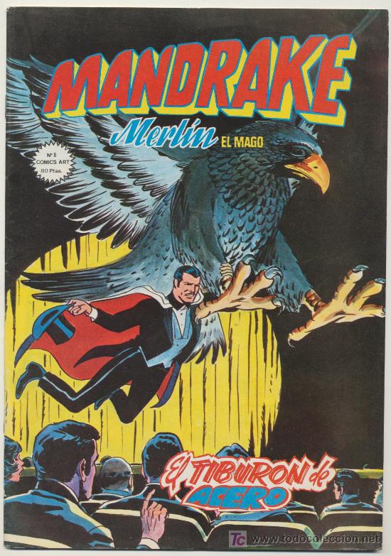 C&oacute;mics: Mandrake n&ordm; 8. Comics Art. V&eacute;rtice. - Foto 1