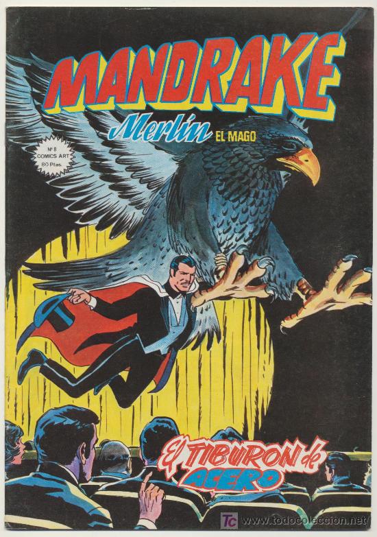 C&oacute;mics: Mandrake n&ordm; 8. Comics Art. V&eacute;rtice. - Foto 1