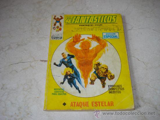 C&oacute;mics: LOS 4 FANTASTICOS N&ordm; 19 - ATAQUE ESTELAR - Foto 1